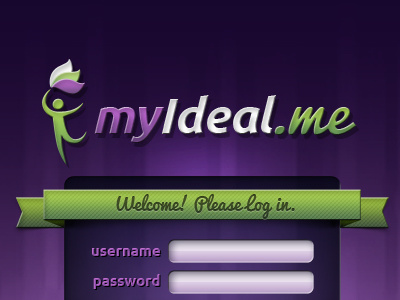 myIdeal.me Redesign fitness health logo redesign