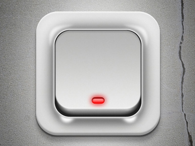 Simple Light Switch App app appstore fast gray ios iphone light noun switch