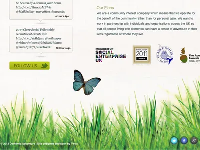 Website Grass Footer