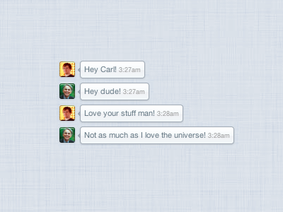Bubbles bubbles chat discuss interstate interstateapp messages speech