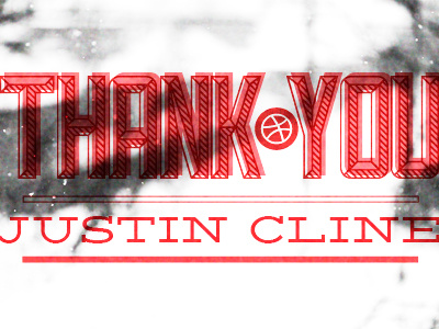 Thank You Justin Cline thanks