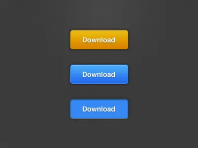 Download active blue button download hover orange