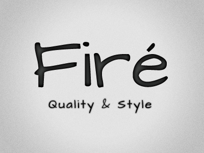 Firé logotype jewelry logo logotype shop