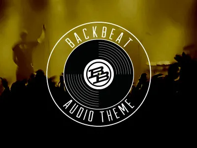 Backbeat Crest crest logo music logo