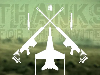 This Shot's For You battlefield bf3 c4 f18 hornet invite knife m98 thank you thanks