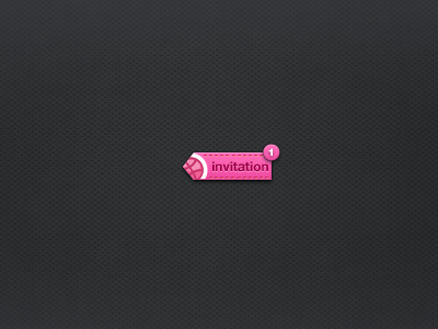 Invitation Avalable dribbble invitation tag