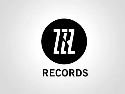 ZZZ Records Logo ad art direction design logo music record vintage