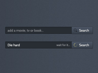 Search bar button design search ui web