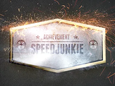 achievement pin badge brushes fire metal patch patterns pin smoke sparkle texture