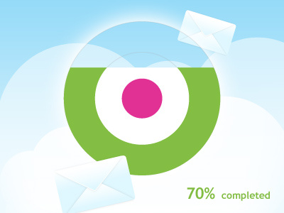 Progress bar checklist green progress
