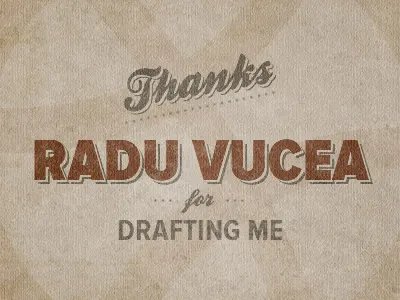 Thanks for drafting draft drafting grunge thanks thx typografy vintage