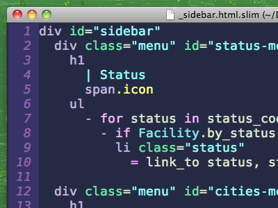 Plastic Surgery code color scheme monospaced syntax vim