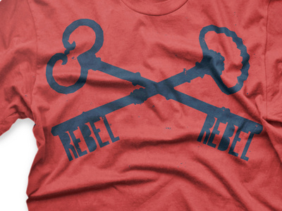 Rebel Rebel keys t shirt