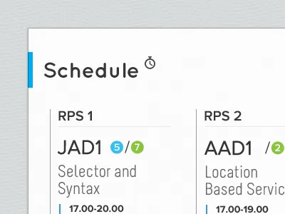 Schedule Frame ⌚ app button class clean design gui icon management minimal minimalist page room schedule school simple time type ui web