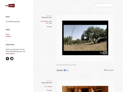 Recork Tumblr Final minimal theme tumblr