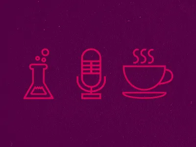 Icons bright icon line logo retro texture