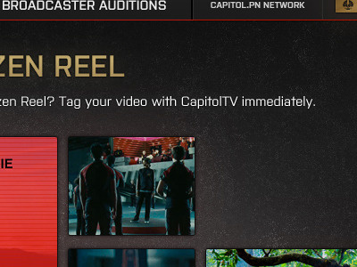 CapitolTV gallery ui video web youtube