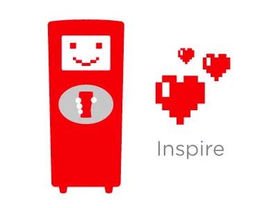 Coca-Cola Freestyle 8bit coca cola coke coke freestyle drink food freestyle icons illustration pixelated pixels red retro