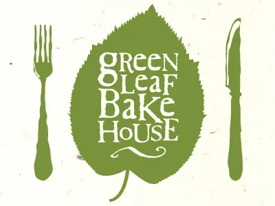 Greenleaf Bakehouse Branding logo typography