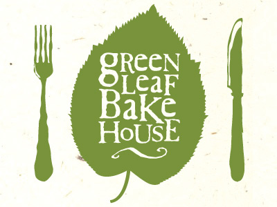 Greenleaf Bakehouse Branding logo typography