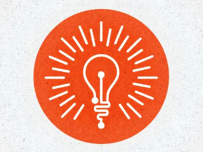 Tech Idea Icon/Logo bulb growth light light bulb ray teach wires