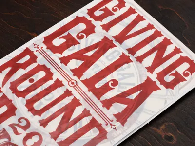 Giving Gala Round Up Invite Bag bag invite type