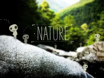 Nature ghosts green mixed nature stone