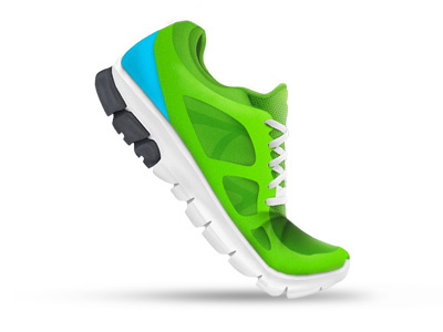 Tennis Shoes blue clean green icon iconography light shoe shoes