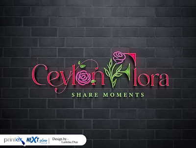 Ceylon Flora Logo Outputs graphic design logo