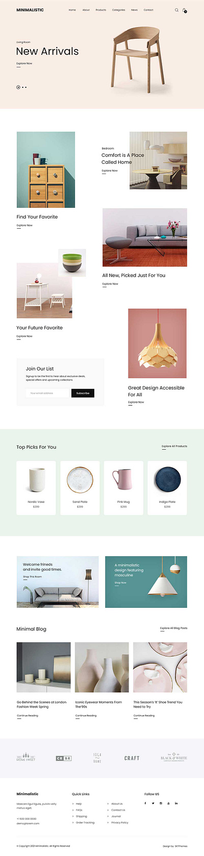 Minimal Shop WordPress Theme - Perfect Blend of Style & Function illustration minimal minimal shop shop theme theme design website builder wordpress wordpress design wordpress development wordpress template wordpress theme