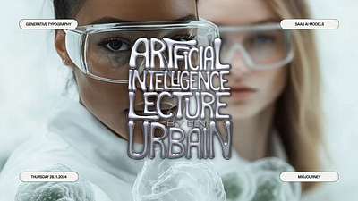 Artificial Intelligence Lecture by Ben Urbain aftereffects animation branding comfyui generativeai krea.ai midjourney