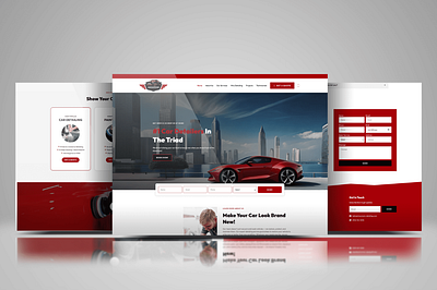 Premium Car Detailing Website Design autodetailing professionalwebsites responsivewebdesign webdesign wordpressexperts