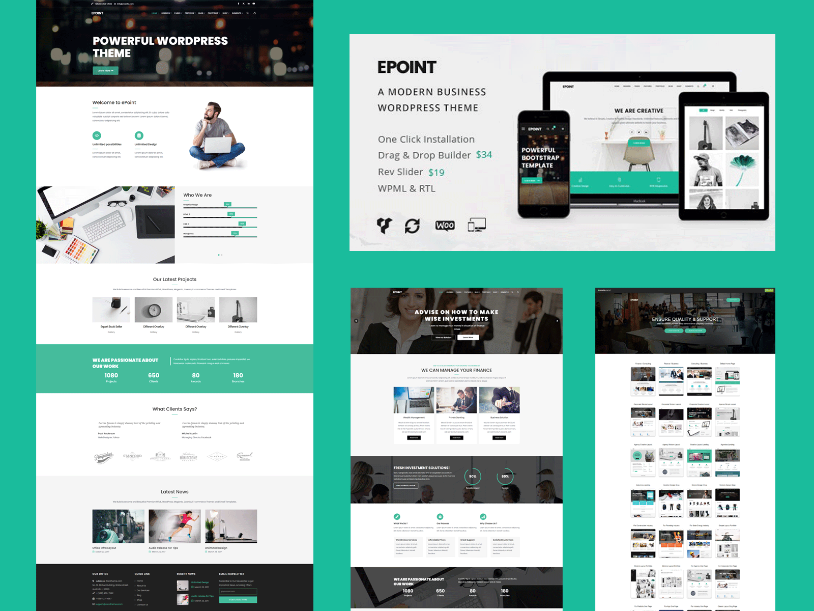 🎯 Epoint – Your All-in-One WordPress Solution! 🌟 epointtheme multipurposetheme oneclickdemo responsivedesign seooptimized webdesign wordpresswebsite