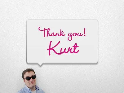 Thank you Kurt invite thank you