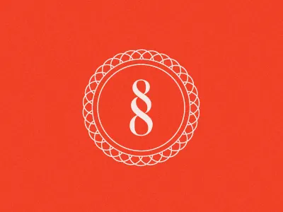 88 Hotel Logo Reversed boutique brand clean design elegant hotel identity logo logotype london luxury minimal print type wordmark