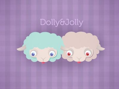 Sheep dolly illustration sheep