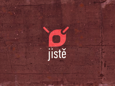 jistě(TV) - surely(TV) logo tv