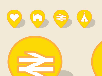 Wedding icons iconography illustration
