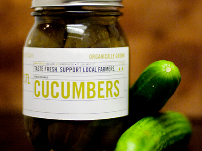 Lazar Landscaping Labels identity jar label organic