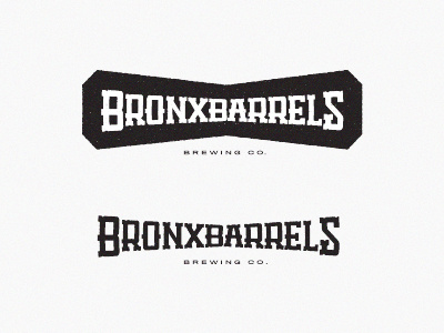 Bronx Barrels Logo barrels beer brewery bronx logo woodshop