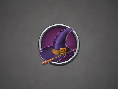 Part of the witchcraft icon kit (Hat) icon illustrator magic photoshop stick ui witchcraft