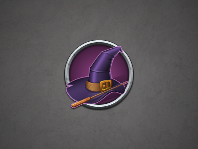 Part of the witchcraft icon kit (Hat) icon illustrator magic photoshop stick ui witchcraft