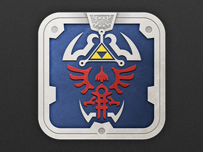 Hylian Shield Icon app game hylian hyrule icon ios link shield zelda