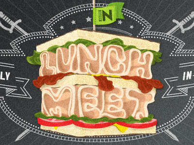 Lunch Meet aiga aigajax illustration inhouse jacksonville