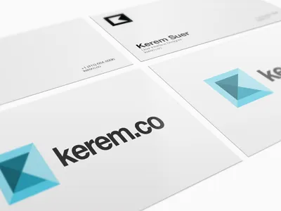 kerem.co abstract branding flag identity k kerem logo minimal