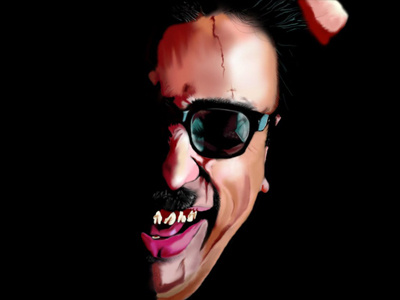 Illustration using PS actor illustration india kamal