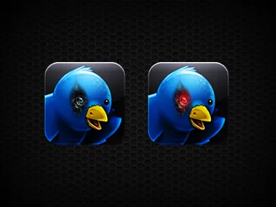 Robots hd retina icons iphone mod robots twitterrific