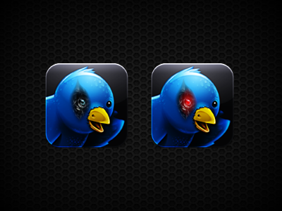 Robots hd retina icons iphone mod robots twitterrific