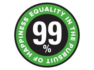 Equality sticker black green politics proxima nova sticker univers