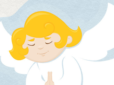 Angel angel book bright christian illustration paper